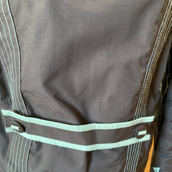 Sepia brown winter jacket. - Picture 7 of 16